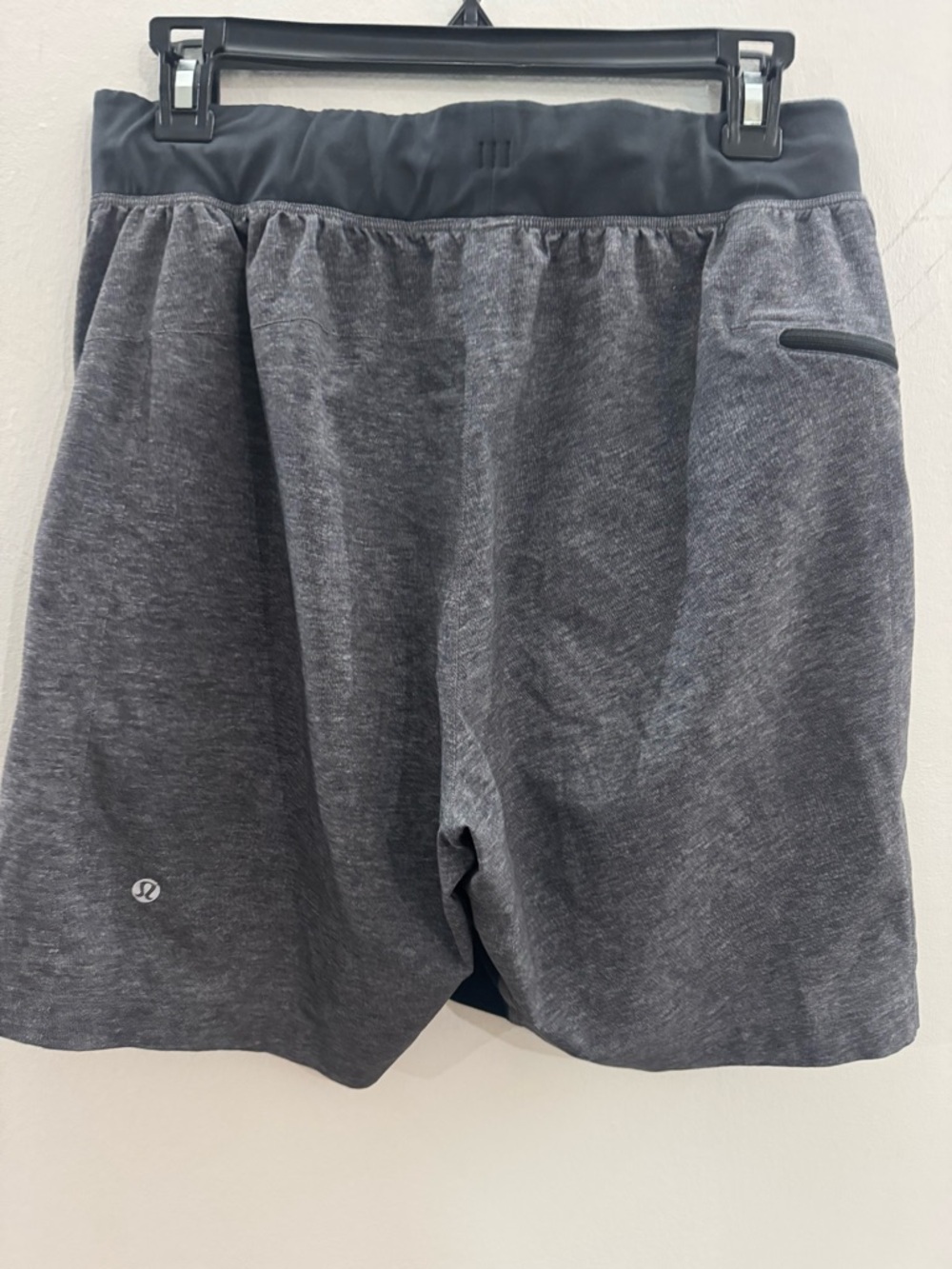 lululemon athletica Heather Charcoal Grey Men's Athletic Shorts